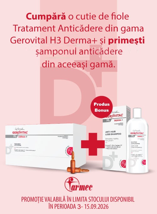Gerovital GH3 Derma+ Produs Bonus Septembrie