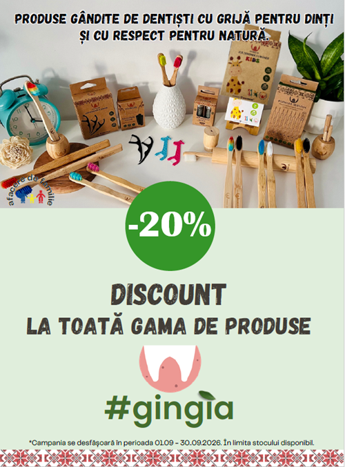 Gingia 20% Reducere Septembrie