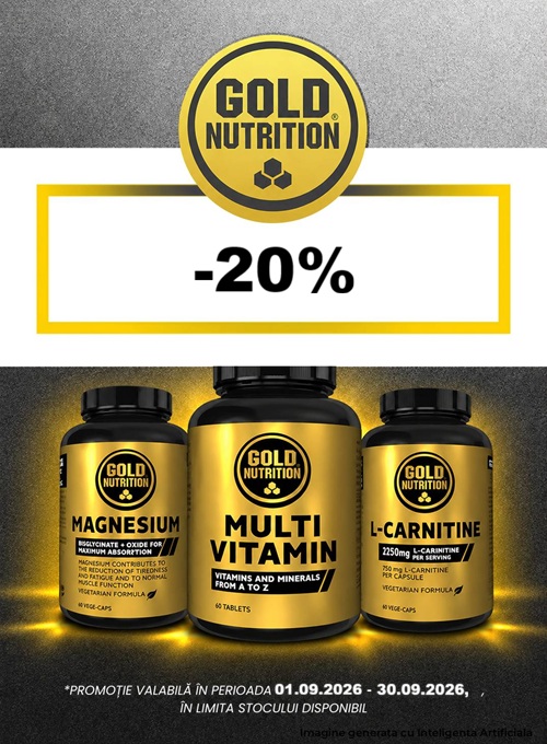 Gold Nutrition 20% Reducere Septembrie