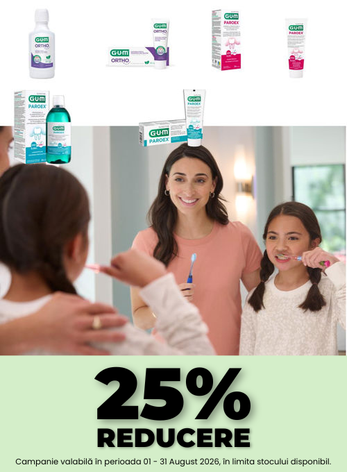 Gum 25% Reducere August