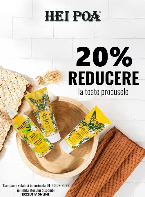 Hei Poa 20% Reducere Septembrie EXCLUSIV ONLINE