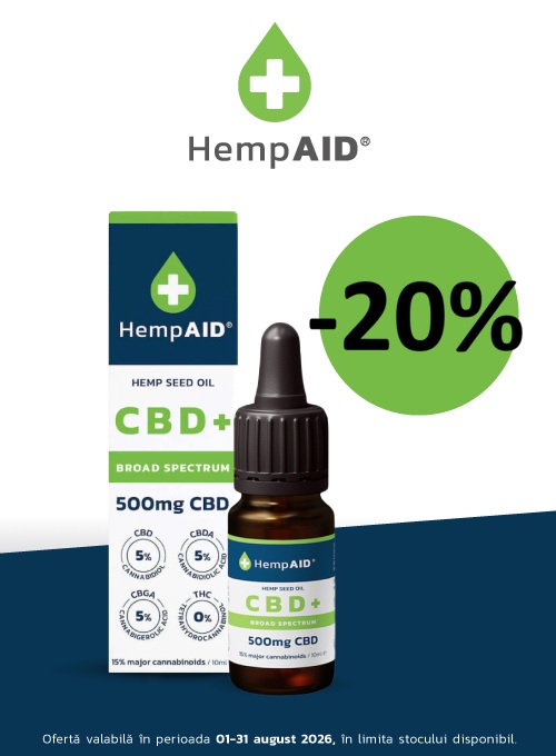 HempAid 20% Reducere August