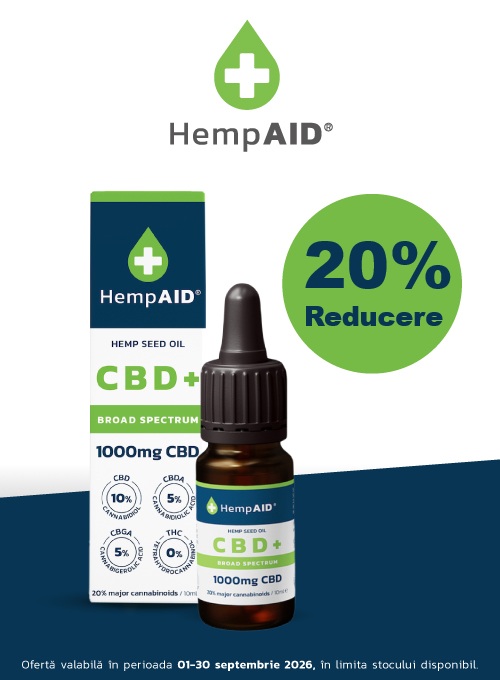 Hempaid 20% Reducere Septembrie