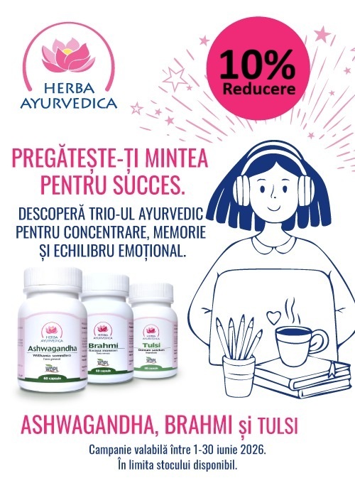 Herba Ayurvedica 10% Reducere Iunie