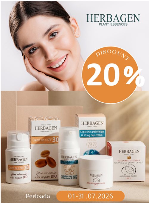 Herbagen 20% Reducere Iulie