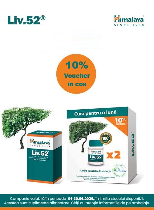 Himalaya Liv 10% Voucher in cos Iunie