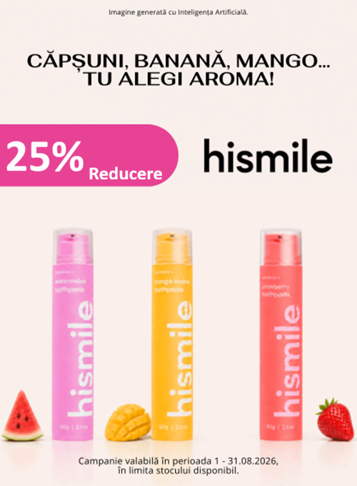 Hismile 25% Reducere August