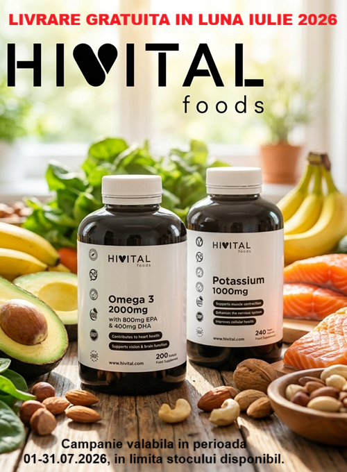 Hivital Transport Gratuit Iulie