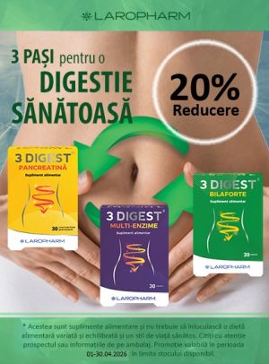 3 Digest 20% Reducere Aprilie