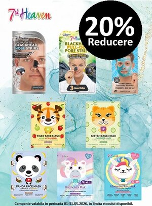 7TH HEAVEN 20% Reducere Mai