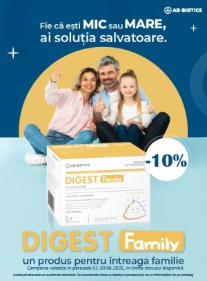 Ab-Biotics 10% Reducere Iunie