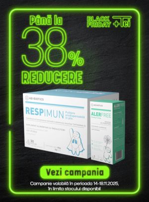 Ab-Biotics Pana La 38% Reducere Black Friday 2025