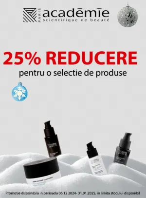 Academie 25% Reducere Decembrie-Ianuarie