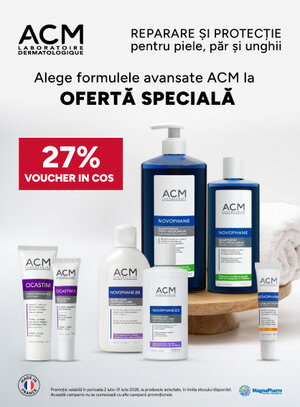 ACM 27% Voucher in cos Iulie
