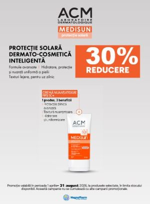 ACM 30% Reducere Aprilie-August