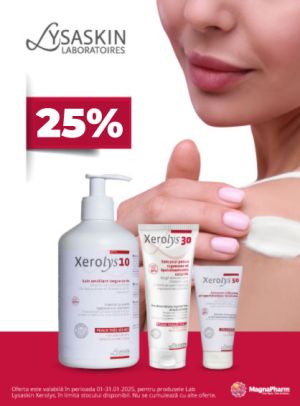 ACM Lysaskin Xerolys 25% Reducere Ianuarie 