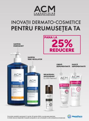 Acm Pana la 25% Reducere Martie-Aprilie