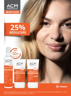 ACM Sun 25% Reducere Mai-Septembrie