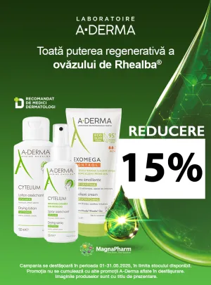 Aderma 15% Reducere Mai