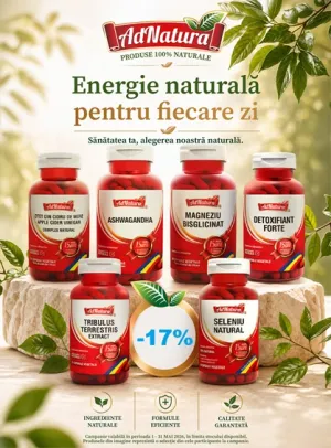 Adnatura 17% Reducere Mai