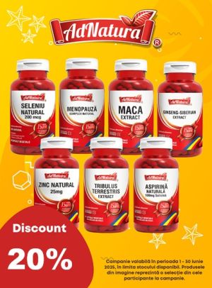 AdNatura 20% Reducere Iunie