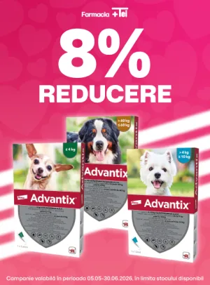 Advantix 8% Reducere Mai-Iunie
