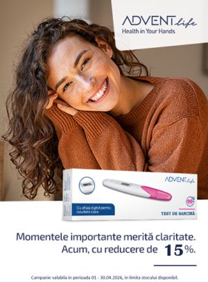 Advent Life Test De Sarcina 15% Reducere Aprilie