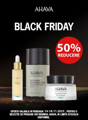 Ahava 50% Reducere Black Friday 2025