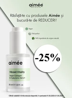 Aimee 25% Reducere Mai