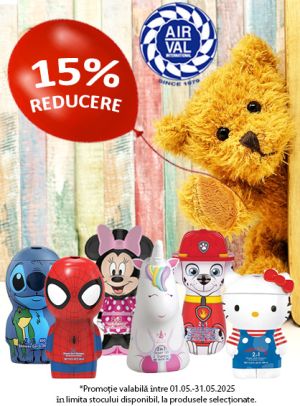 Air Val 15% Reducere Mai