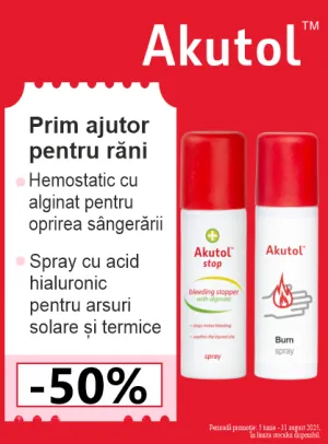 Akutol 50% Reducere Iunie-August