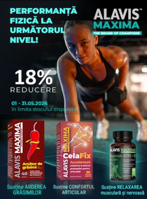 Alavis Maxima 18% Reducere Mai