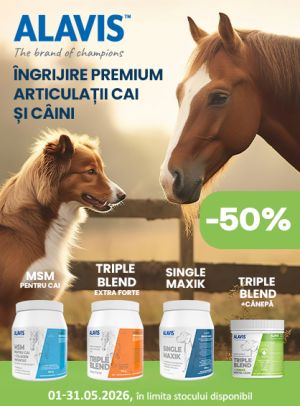 Alavis Vet 50% Reducere Mai