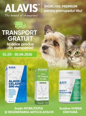 Alavis Vet Transport Gratuit Martie-Aprilie
