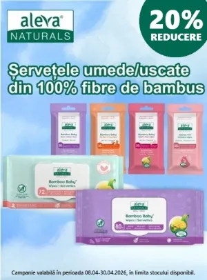 Aleva 20% Reducere Aprilie
