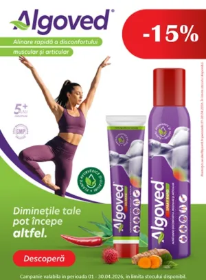 Algoved 15% Reducere Aprilie