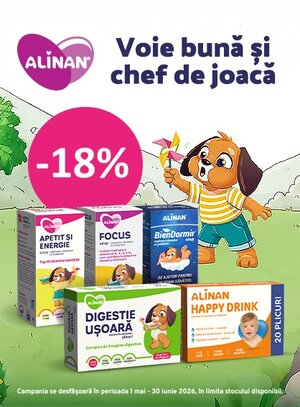 Alinan 18% Reducere Mai-Iunie