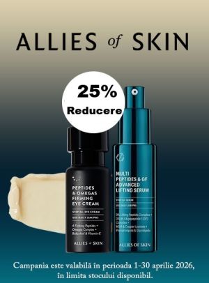Allies of skin 25% Reducere Aprilie