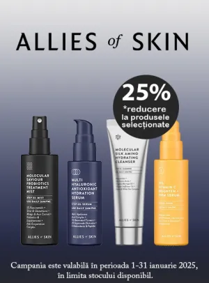 Allies of skin 25% Reducere Ianuarie