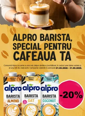 Alpro 20% Reducere Mai