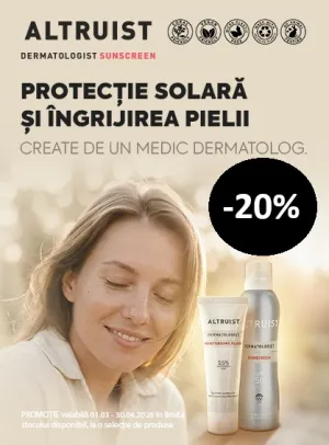 Altruist 20% Reducere Martie-Aprilie