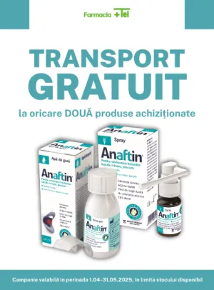 Anaftin Transport Gratuit Aprilie-Mai