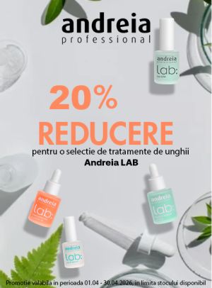Andreia 20% Reducere Aprilie