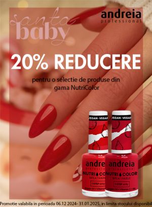 Andreia 20% Reducere Decembrie-Ianuarie 