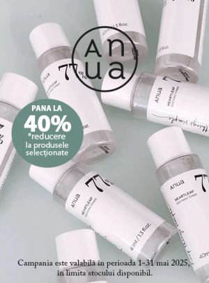 Anua Pana la 40% Reducere Mai