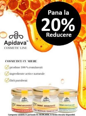 Apidava Pana la 20% Reducere Aprilie