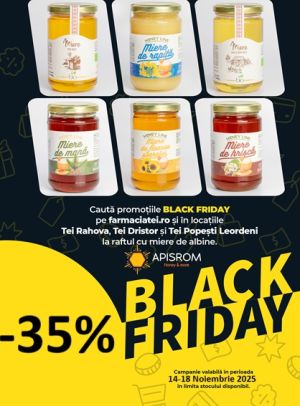 Apisrom 35% Reducere Black Friday 2025