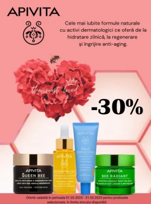 Apivita 30% Reducere Martie