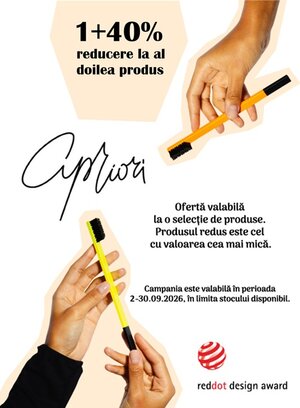 Apriori 1+40% Reducere La Al Doilea Septembrie
