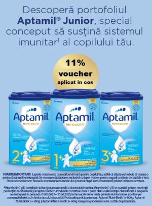 Aptamil 11% Voucher in cos Iunie